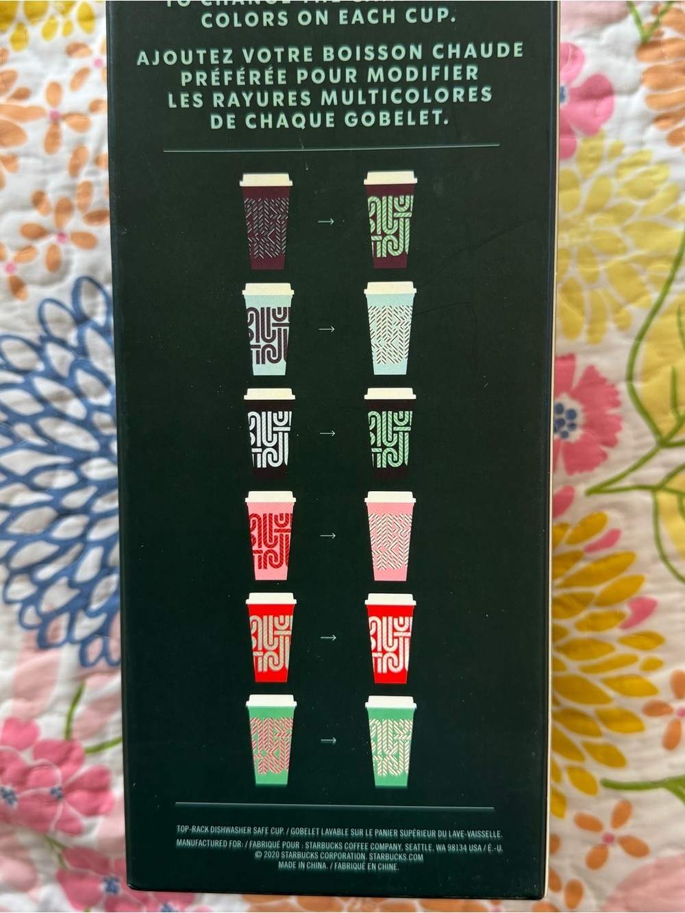 NWT RARE STARBUCKS COLOR CHANGING HOT CUPS - Picture 4 of 4